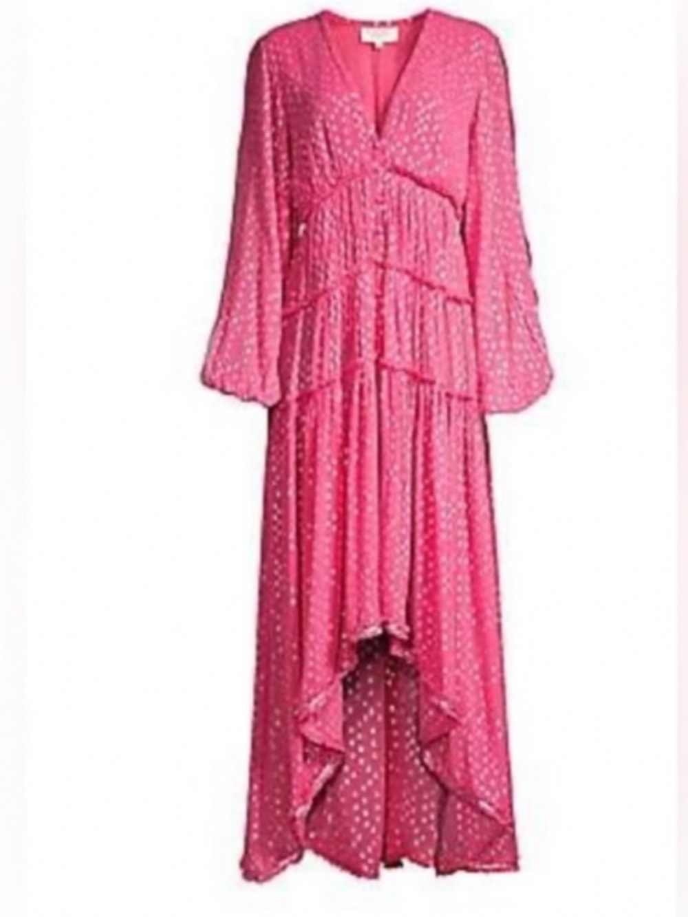 Rococo Sand stunning high-low dress